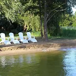 Ferienhaus Mit Kamin Am Achterwasser In Luetow Hébergement de vacances Lutow